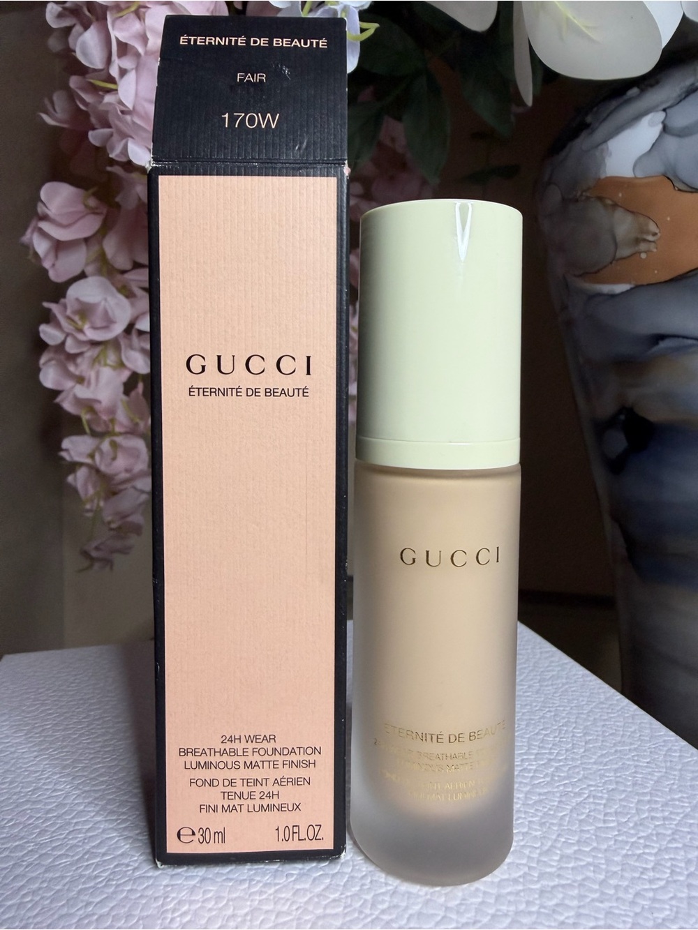 170 Fair-Gucci Éternité de Beauté Foundation in Fair 170W - Beige